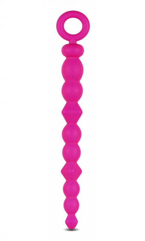 Anal | Blush Novelties Luxe Silicone Beads - Pink Anal | Blush Novelties Luxe Silicone Beads - Pink
