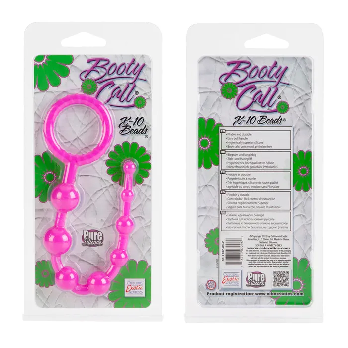 Anal | California Exotic Novelties Booty Call X10 Beads Pink