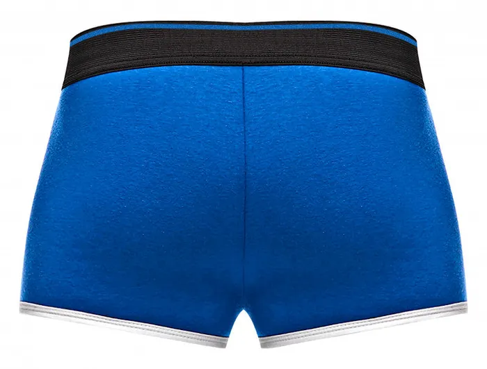 Anal Male Power Retro Sport Panel Short X Large Blue Black