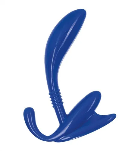Apollo Curved Prostate Probe - Blue | CalExotics Anal