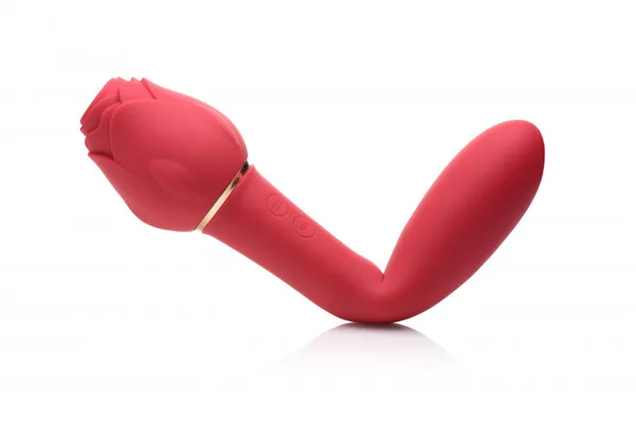 Bloomgasm - Sweet Heart Rose 5x Suction Rose and 10x Vibrator - Pink | XR Brands inmi Vibrators Bloomgasm - Sweet Heart Rose 5x Suction Rose and 10x Vibrator - Pink | XR Brands inmi Vibrators