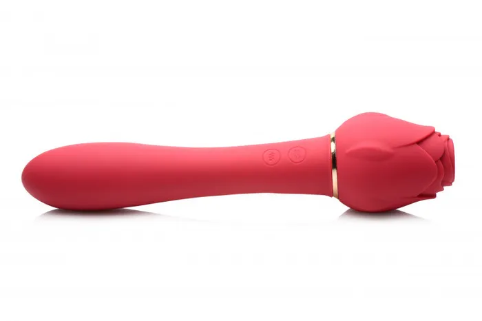 Bloomgasm - Sweet Heart Rose 5x Suction Rose and 10x Vibrator - Pink | XR Brands inmi Vibrators Bloomgasm - Sweet Heart Rose 5x Suction Rose and 10x Vibrator - Pink | XR Brands inmi Vibrators