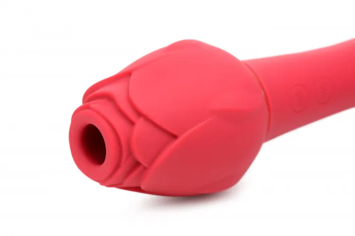 Bloomgasm - Sweet Heart Rose 5x Suction Rose and 10x Vibrator - Pink | XR Brands inmi Vibrators Bloomgasm - Sweet Heart Rose 5x Suction Rose and 10x Vibrator - Pink | XR Brands inmi Vibrators
