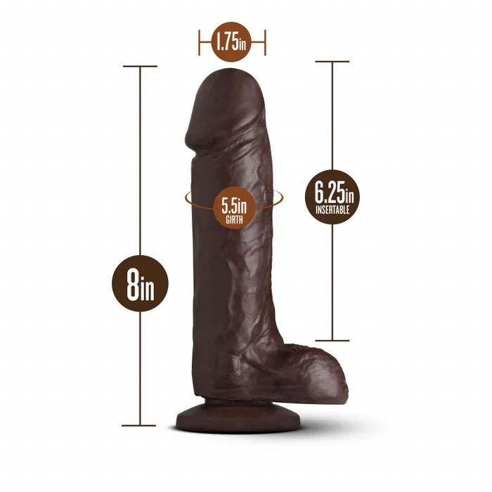 Blush Novelties Dildos | Loverboy The Movie Star Chocolate