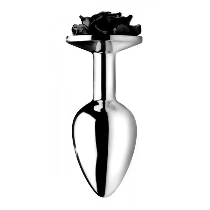 Booty Sparks Black Rose Anal Plug Large | XR Brands Anal Booty Sparks Black Rose Anal Plug Large | XR Brands Anal