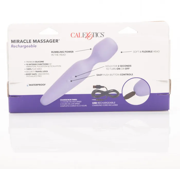 CalExotics Female Sex Toys | Miracle Massager Rechargeable CalExotics Female Sex Toys | Miracle Massager Rechargeable