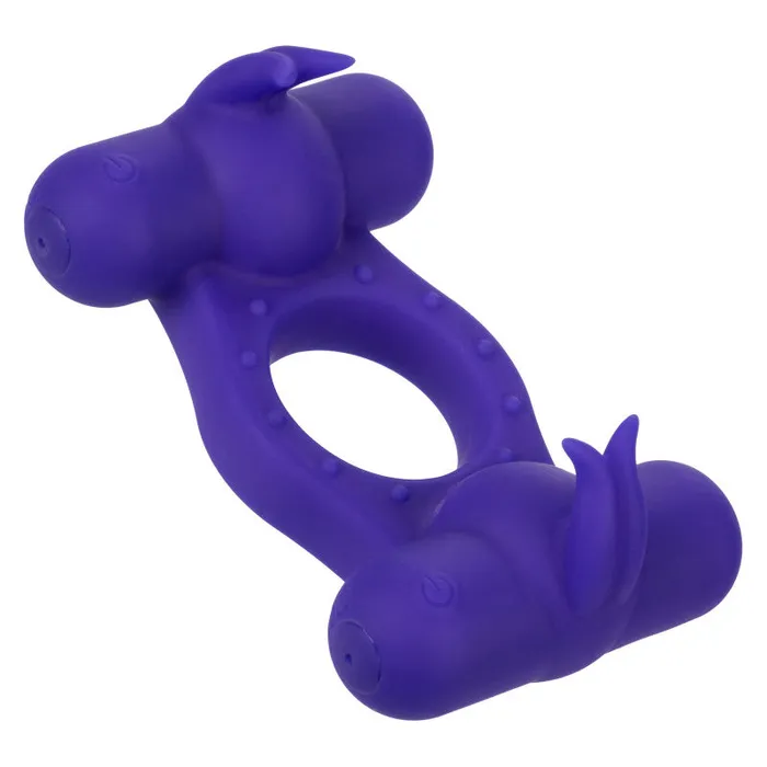 CalExotics Vibrators | Silicone Rechargeable Triple Orgasm - Purple CalExotics Vibrators | Silicone Rechargeable Triple Orgasm - Purple