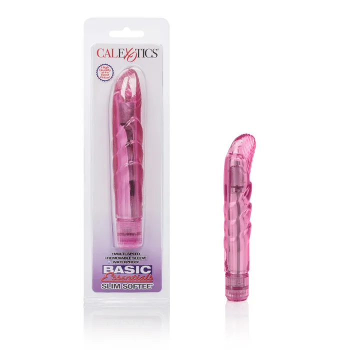 CalExotics Vibrators Slim Softee Pink
