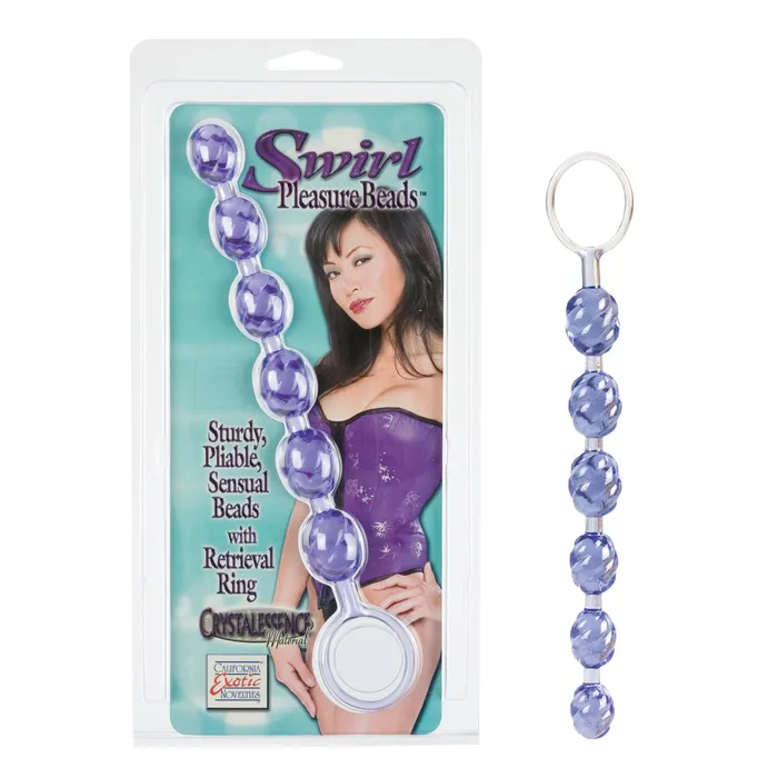 California Exotic Novelties Vibrators | Swirl Pleasure Purple