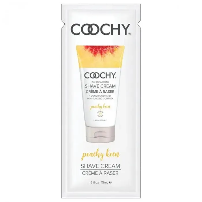 Coochy Coochy Shave Cream Peachy Keen 05 Oz Vibrators