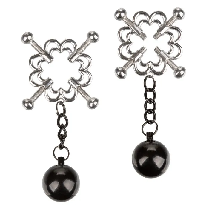Female Sex Toys | CalExotics Nipple Grips 4-Point Weighted Nipple Press Female Sex Toys | CalExotics Nipple Grips 4-Point Weighted Nipple Press
