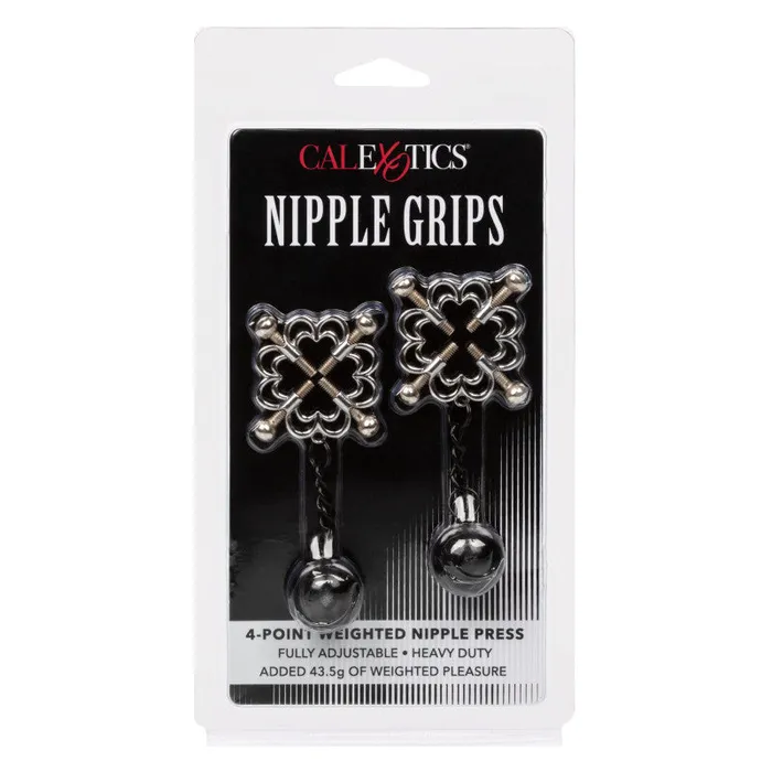 Female Sex Toys | CalExotics Nipple Grips 4-Point Weighted Nipple Press Female Sex Toys | CalExotics Nipple Grips 4-Point Weighted Nipple Press
