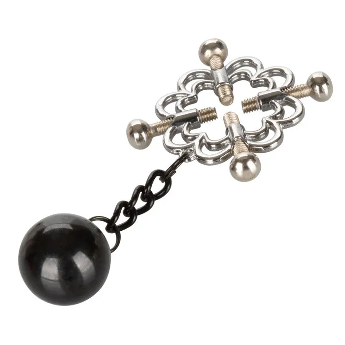 Female Sex Toys | CalExotics Nipple Grips 4-Point Weighted Nipple Press Female Sex Toys | CalExotics Nipple Grips 4-Point Weighted Nipple Press
