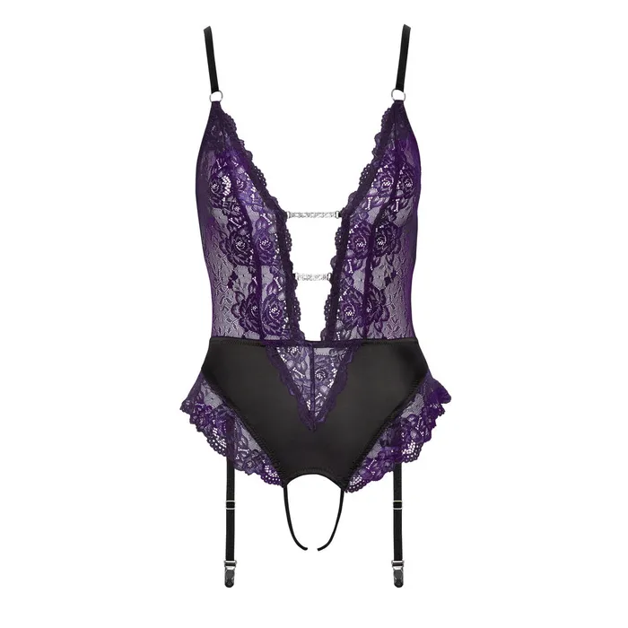 Female Sex Toys | Cottelli Collection Crotchless Lace Body
