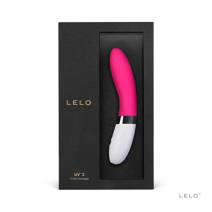 Female Sex Toys Lelo Liv 2 Clitoral Gspot Personal Massager Cerise Lelo