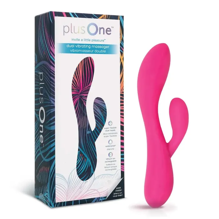Female Sex Toys | plusOne Plus One Dual Vibrating Massager