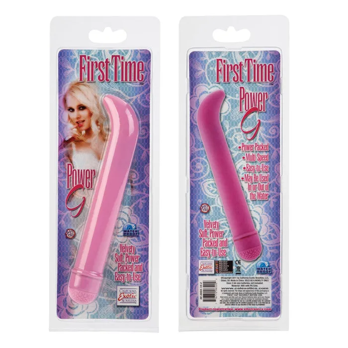 First Time Power G Vibe Pink CalExotics Vibrators