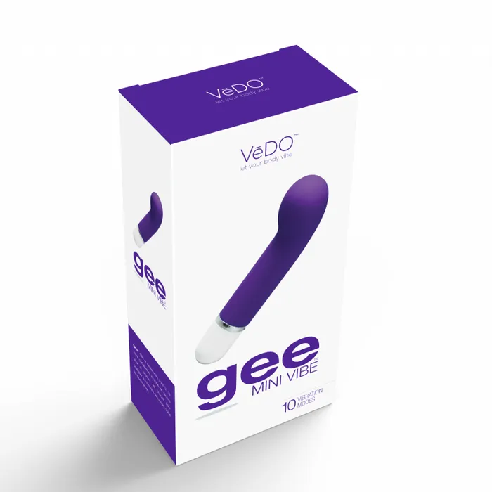 Gee Mini Vibe Into You Indigo VeDO Vibrators