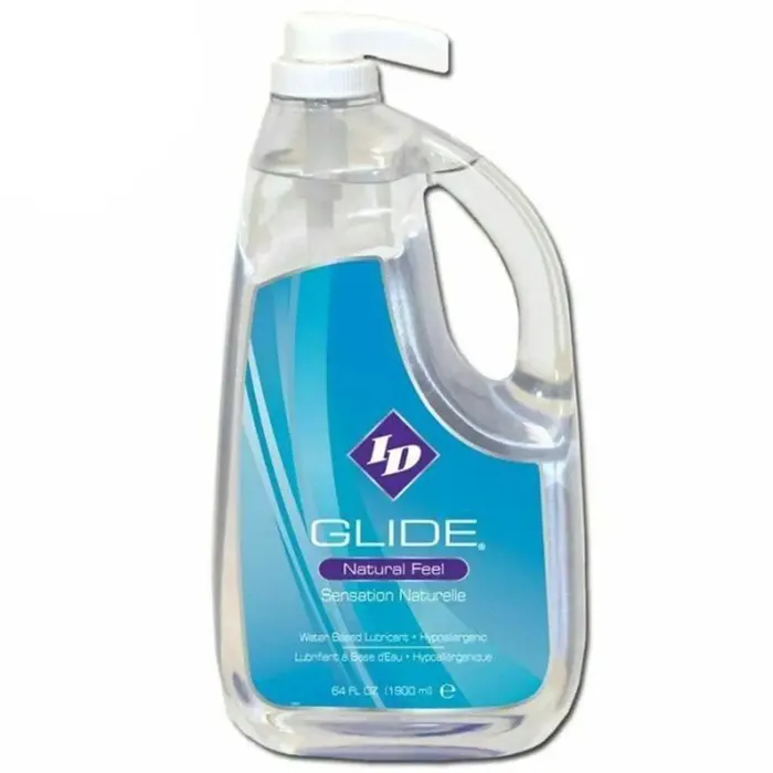ID Glide Natural Feel Water Based Lubricant 64 Oz ID LUBRICANTS Sexual Health Wellbeing ID Glide Natural Feel Water Based Lubricant 64 Oz ID LUBRICANTS Sexual Health Wellbeing
