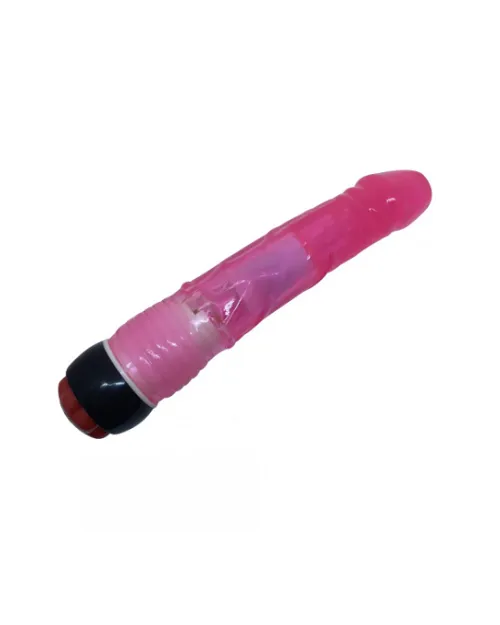 Jelly Vibrating Dildo Pink trykartehaicom Vibrators