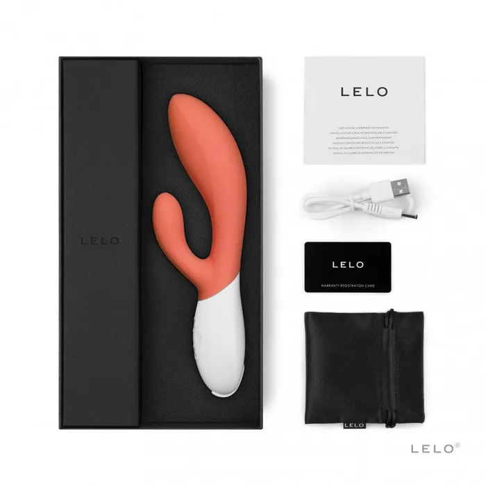 Lelo Ina 3 - Coral Red | Vibrators Lelo Ina 3 - Coral Red | Vibrators