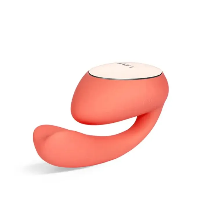 Lelo Vibrators | Lelo IDA Wave Dual Stimulation Massager Coral Red