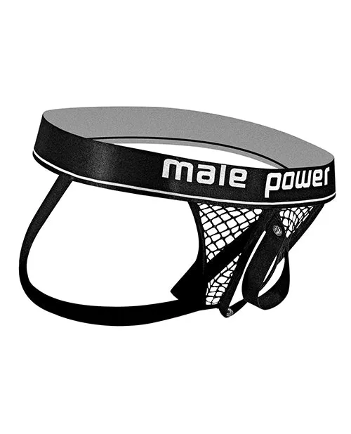 Male Sex Toys | Cock Pit Cock Ring Jock Black S-m - Male Power Lingerie