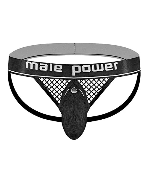 Male Sex Toys | Cock Pit Cock Ring Jock Black S-m - Male Power Lingerie