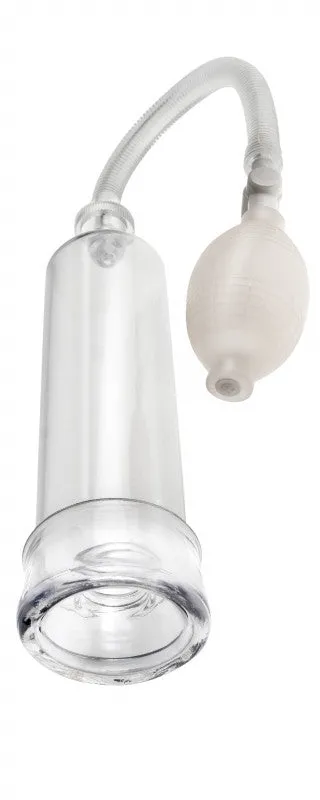 Male Sex Toys | Pump Worx Beginners Power Pump Clear - Pipedream Male Sex Toys | Pump Worx Beginners Power Pump Clear - Pipedream