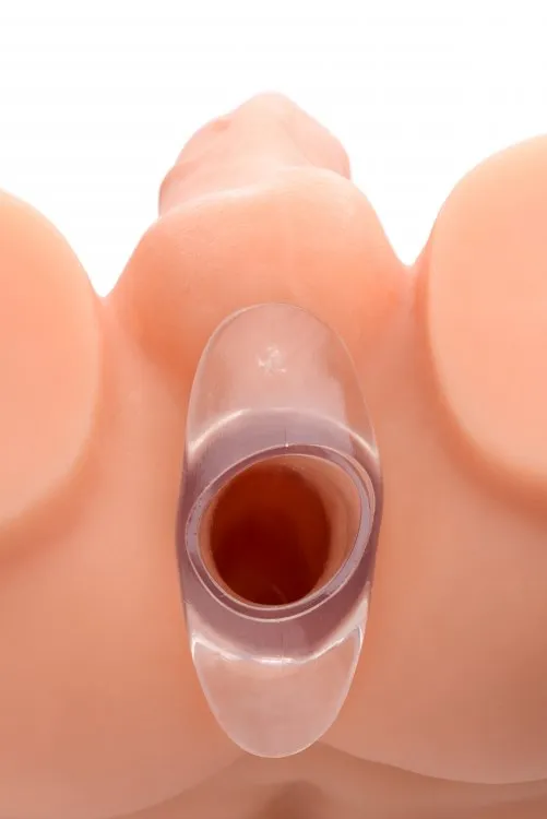 Male Sex Toys | XR Brands Master Series Clear View Hollow Anal Plug Large