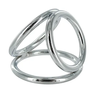 Male Sex Toys XR Brands Master Series Triad Medium 175in Triple Cock Cage