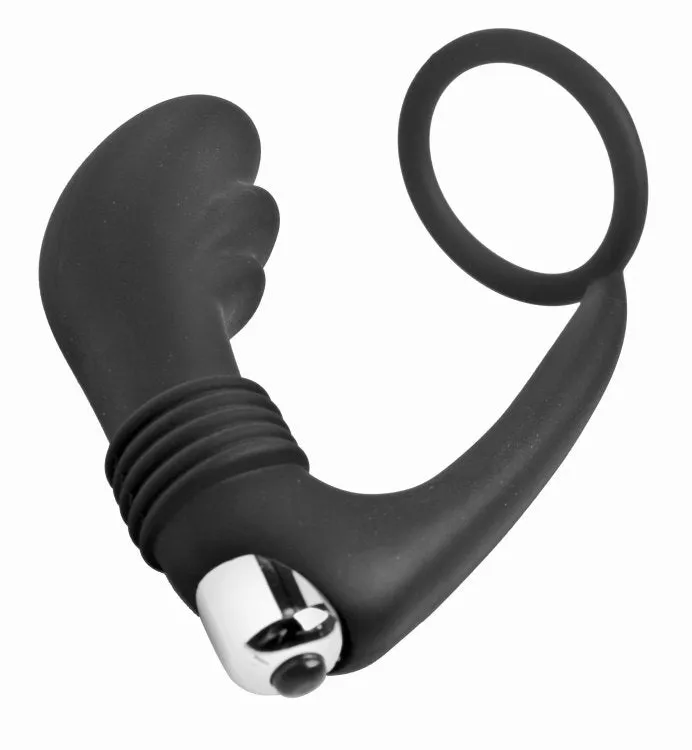 Master Series Prostatic Play Nova Prostate Massager Cock Ring XR Brands Male Sex Toys