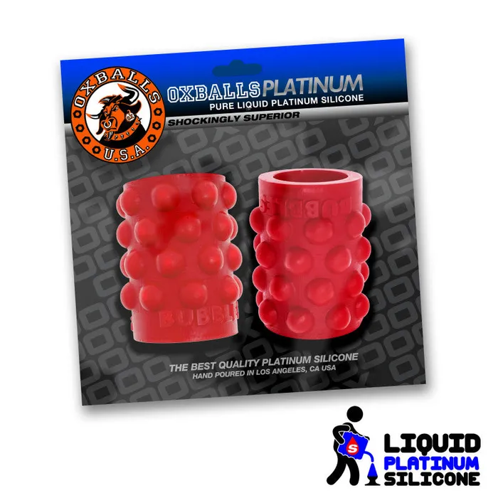 Oxballs Vibrators | Bubbles Nipsuckers - Red Oxballs Vibrators | Bubbles Nipsuckers - Red