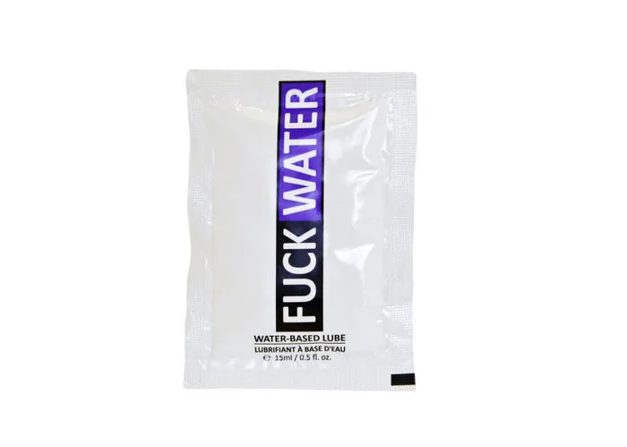 Sexual Health Wellbeing Fuck Water F Water 5oz Water Based Lubricant Pillow Pack Sexual Health Wellbeing Fuck Water F Water 5oz Water Based Lubricant Pillow Pack