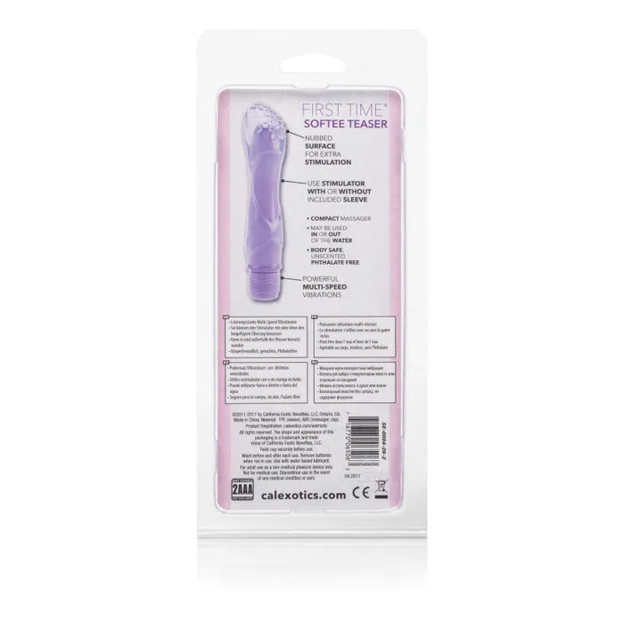 Vibrators | CalExotics First Time Softee Teaser Purple Vibrators | CalExotics First Time Softee Teaser Purple