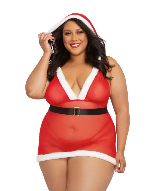 Vibrators Dreamgirl Santa Cutie Queen Size Lipstick Red