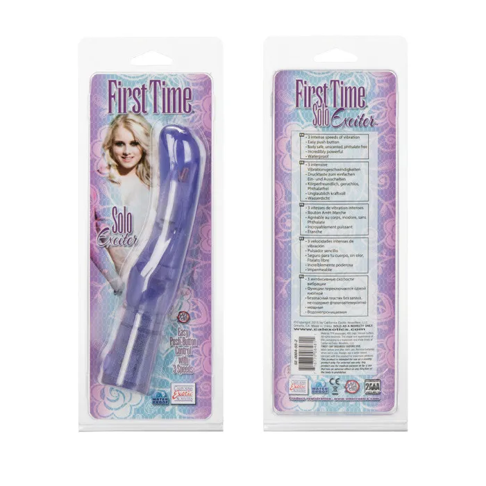 Vibrators First Time Solo Exciter Purple CalExotics