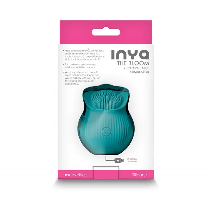 Vibrators | Inya - the Bloom - Teal - nsnovelties Vibrators | Inya - the Bloom - Teal - nsnovelties