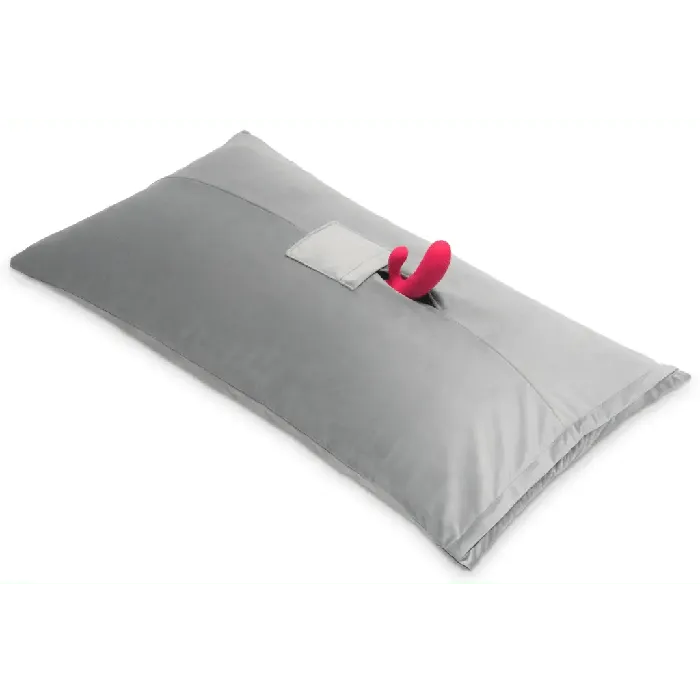 Vibrators | Liberator Liberator Humphrey Pillow Sex Toy Mount Microvelvet Grey