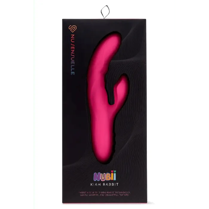Vibrators Nu Sensuelle Nu Sensuelle Nubii Kiah Rabbit Vibe in Pink