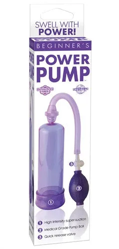 Vibrators Pipedream Beginners Power Pump Purple