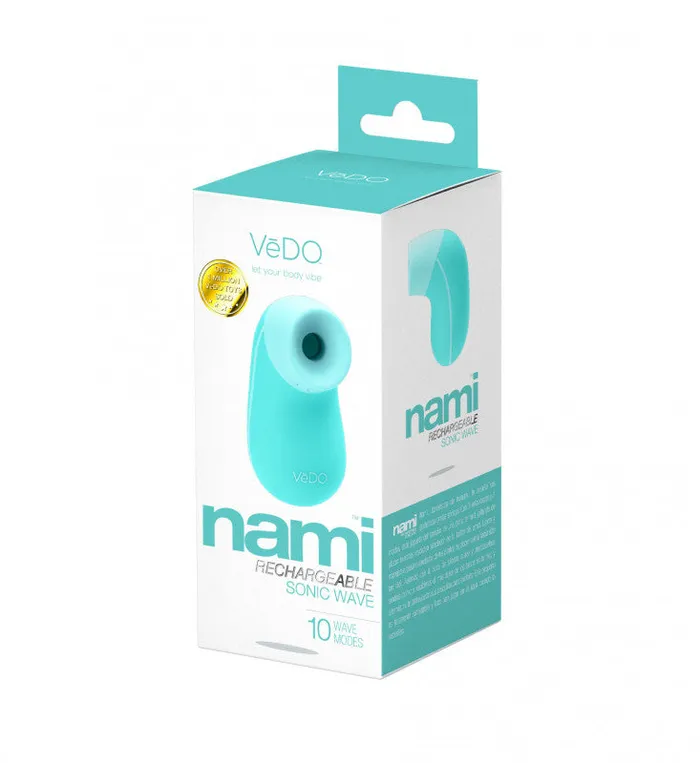 Vibrators | VeDO Nami Rechargeable Sonic Vibe - Tease Me Turquoise Vibrators | VeDO Nami Rechargeable Sonic Vibe - Tease Me Turquoise