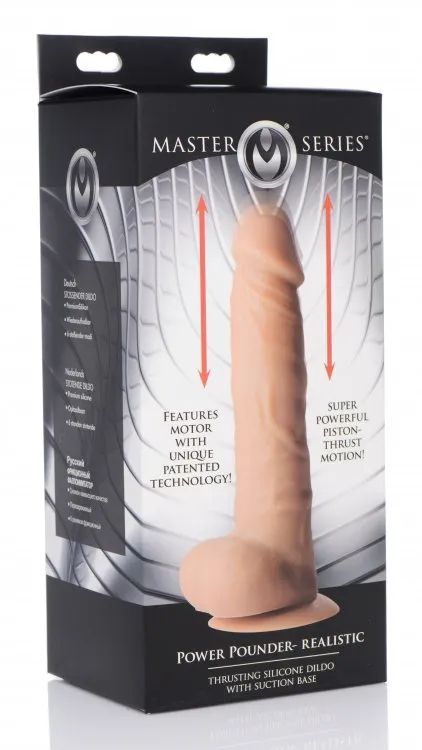 XR Brands Female Sex Toys | Master Series Power Pounder Thrusting Dildo