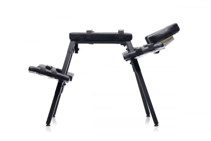 XR Brands Male Sex Toys | Master Series Obedience Extreme Sex Bench W Straps