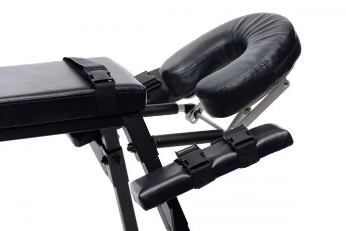 XR Brands Male Sex Toys | Master Series Obedience Extreme Sex Bench W Straps