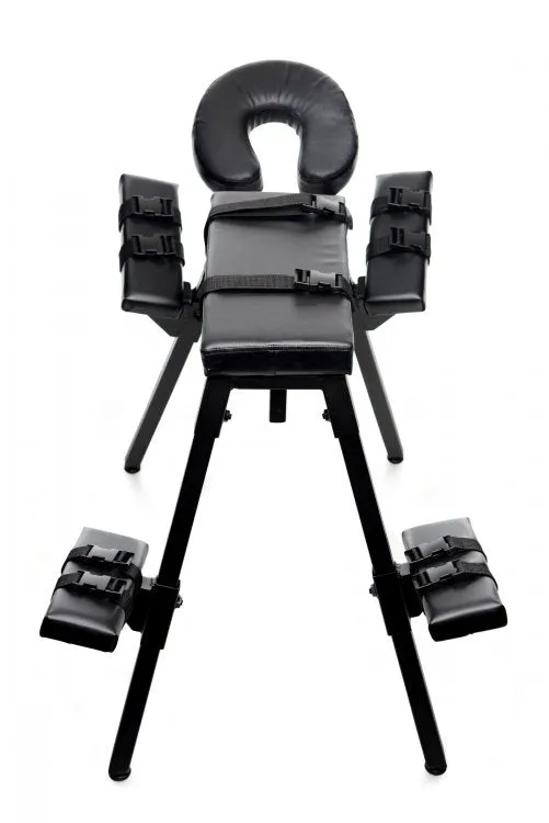 XR Brands Male Sex Toys | Master Series Obedience Extreme Sex Bench W Straps